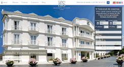 Desktop Screenshot of granhotelsuances.com